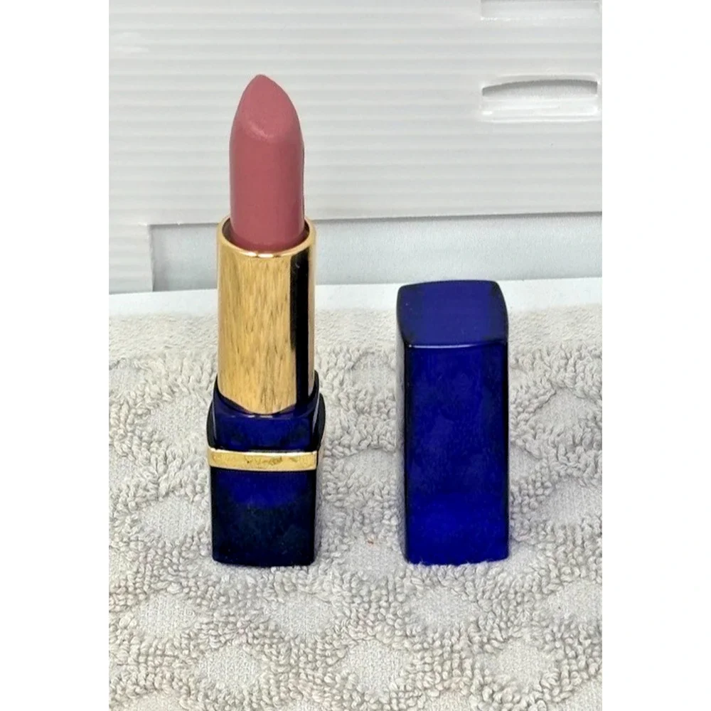 Estee Lauder #182 Pink Berry Pure Color‎ Lipstick Blue Case Full Size
